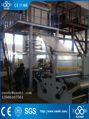 China máquina que sopla de la película del LDPE 11KW/del HDPE de los 50MM con la devanadera doble proveedor