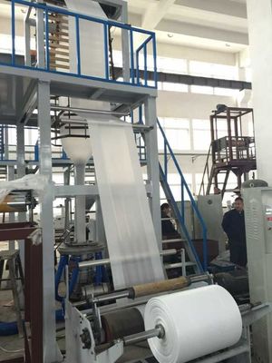 China Capa Co - protuberancia del ABA tres de la máquina de la película de alta velocidad del PE que sopla proveedor