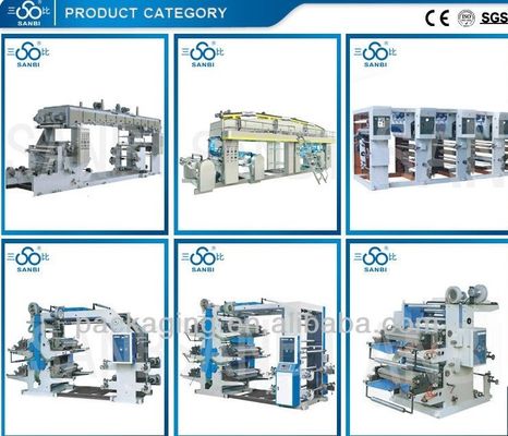China Etiquete la prensa de Flexo impresora flexográfica multicolora con el CE ISO9001 proveedor