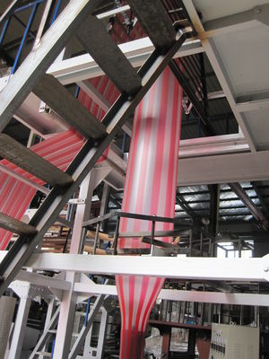 China máquina que sopla de la película del LDPE/del HDPE del color del doble de la anchura de 600m m proveedor