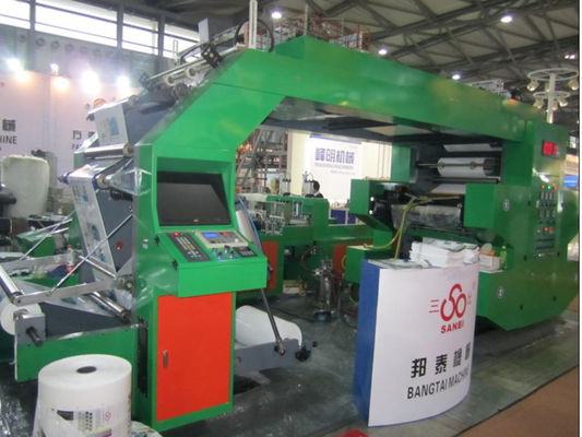 China Impresora flexográfica de alta velocidad de HRT 4600 con el doctor cerrado cuchillas del lado doble proveedor